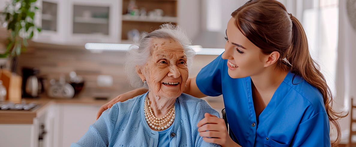 бабушка плохо видит